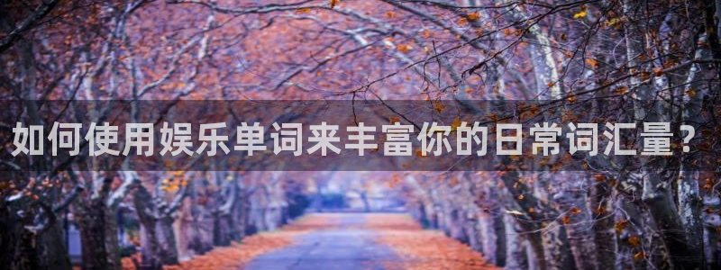 彩虹多多5：如何使用娱乐单词来丰富你的日常词汇量？